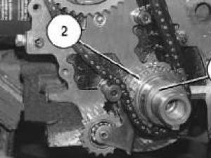 Changing the timing belt on a UAZ Patriot Iveco (diesel) Installing a double-row chain on a UAZ Patriot